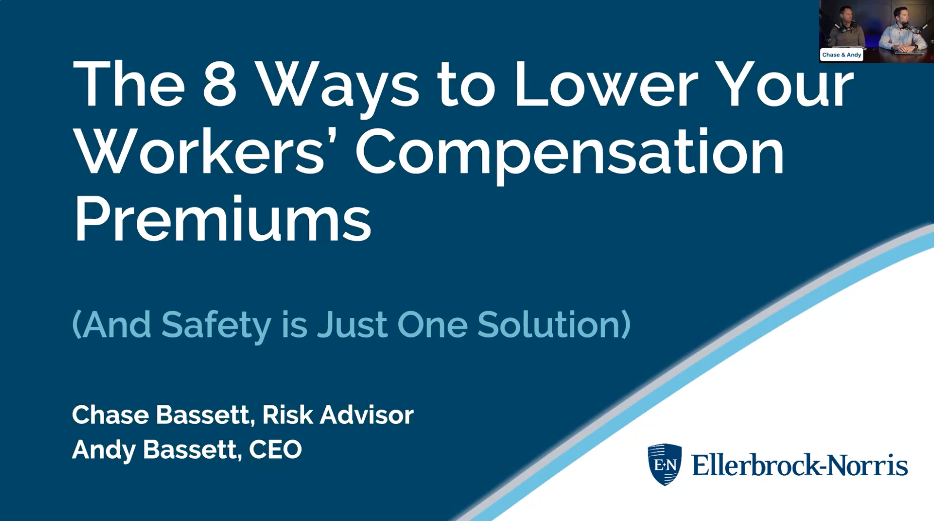 The Ways to Lower Workers Compensation Webinar Preview Image
