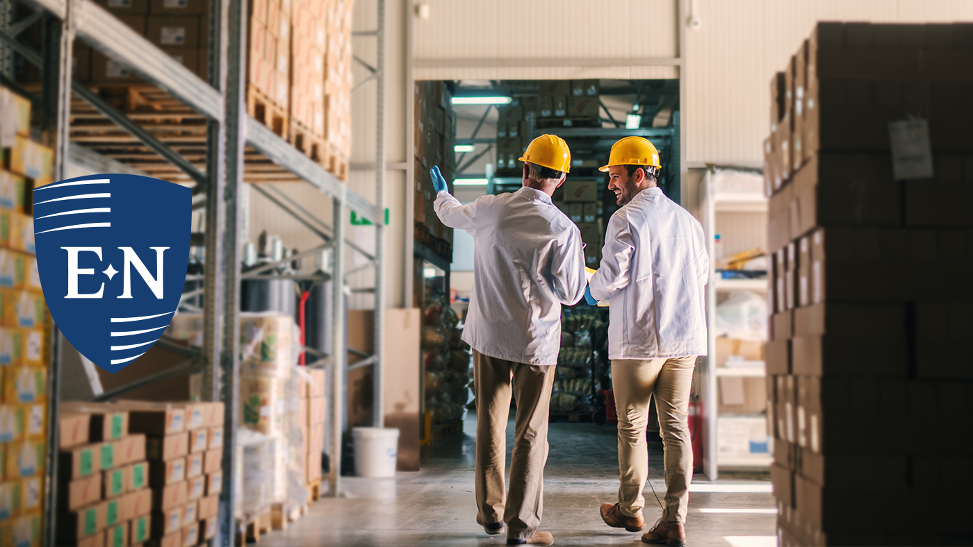 company owner talking with key employee
